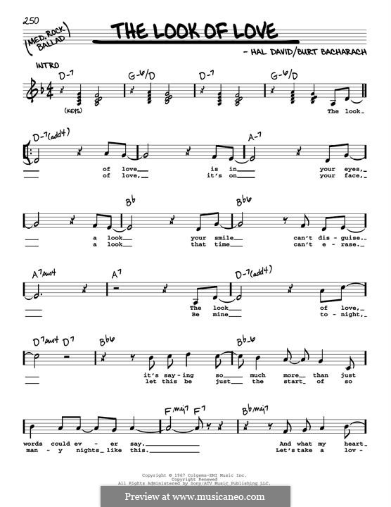 Vocal version: Мелодия by Burt Bacharach