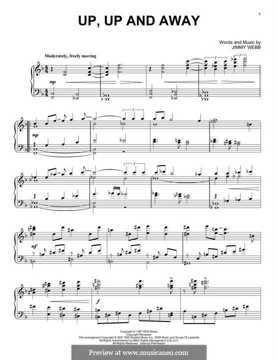 All I Know (Five for Fighting) by J. Webb - sheet music on MusicaNeo