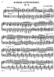 Австрийский марш: Австрийский марш by Густав Заттер
