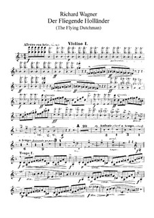 Вся опера: Партия I скрипок by Рихард Вагнер