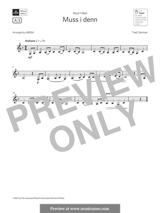 Must I go: Для кларнета by folklore