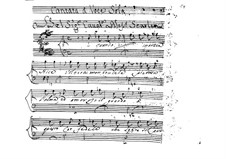 Seventeen Chamber Cantatas: E quando ingrata Alice by Алессандро Скарлатти