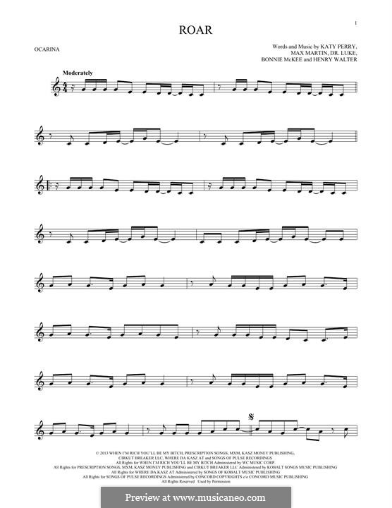 Instrumental version: Для флейты by Bonnie McKee, Katy Perry, Lukas Gottwald, Max Martin, Henry Russell Walter