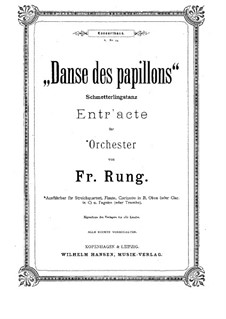 Danse des papillons: Danse des papillons by Фредерик Рунг