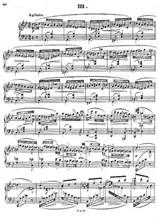 Три романса для фортепиано, Op.21: Романс No.3 by Клара Шуман