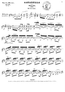 Satanella. Selected Themes, for Guitar: Satanella. Selected Themes, for Guitar by Цезарь Пуни