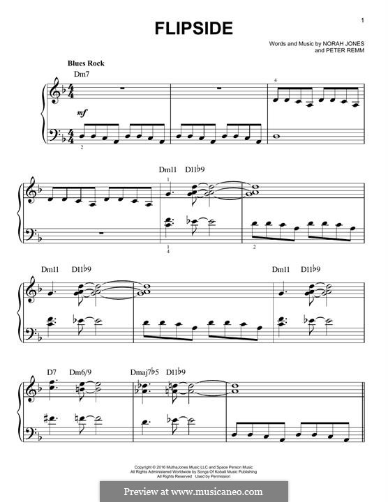 Flipside: Для фортепиано by Norah Jones, Peter Remm