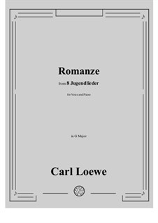 Romanze: G Major by Карл Лёве