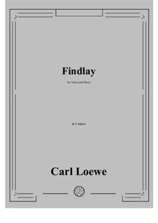 Findlay: F minor by Карл Лёве