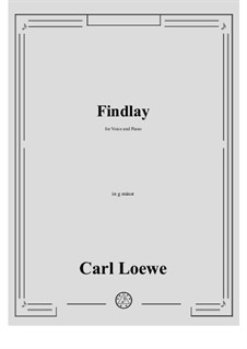 Findlay: G minor by Карл Лёве