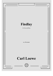 Findlay: E flat minor by Карл Лёве