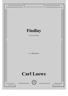 Findlay: C sharp minor by Карл Лёве
