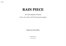 Rain Piece: Rain Piece by Carlo Antonio Schoeb