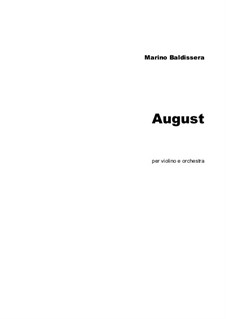 August: August by Marino Baldissera
