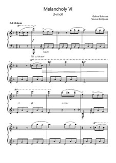 Меланхолии: Melancholy 6 by Галина Боброва