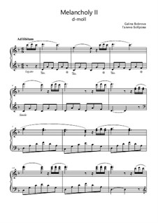 Меланхолии: Меланхолия 2 by Галина Боброва