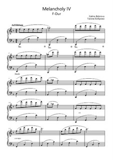 Меланхолии: Меланхолия 4 by Галина Боброва