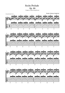 Шесть прелюдий, Op.46: Прелюдия No.1 by Emilia Giuliani