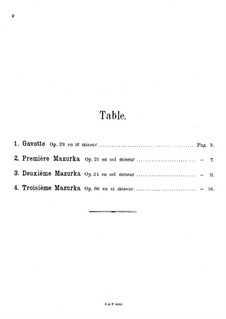 Гавот до минор, Op.23: Для фортепиано by Камиль Сен-Санс