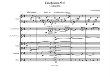 Симфония No.5 до-диез минор: Movement IV Adagietto by Густав Малер