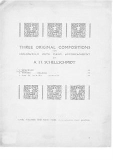 Колыбельная для виолончели и фортепиано: Колыбельная для виолончели и фортепиано by A.H. Schellschmidt