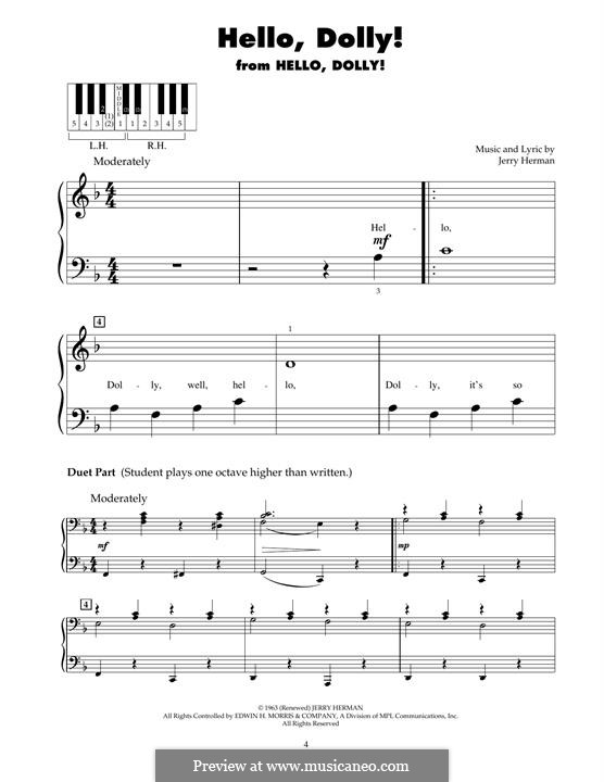 Piano-vocal version: Для фортепиано by Jerry Herman