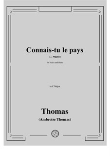 Connais-tu le pays: До мажор by Амбруаз Томас