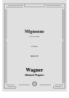 Mignonne, WWV 57: B Major by Рихард Вагнер