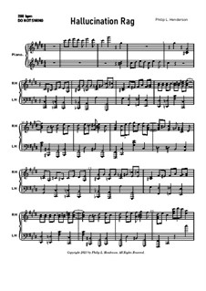 Hallucination Rag, Op.47: Hallucination Rag by Philip Henderson