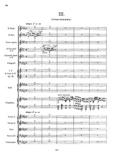 Фантастическая сюита для фортепиано с оркестром, Op.7: Части III-IV by Эрнест Шеллинг