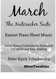 No.2 Марш: For easiest piano by Петр Чайковский