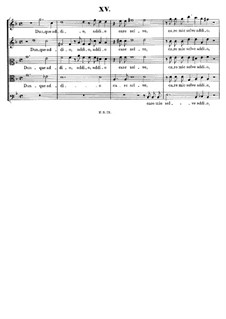 Italian Madrigals, Op.1: No.15 Dunque addio, SWV 015 by Генрих Шютц