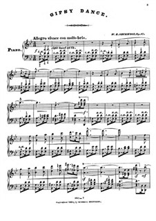 Цыганский танец, Op.10: Цыганский танец by William H. Sherwood