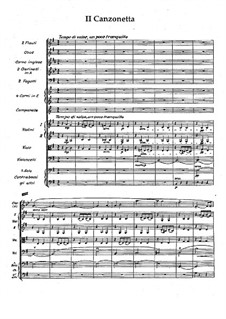 Серенада фа мажор, Op.31: Канцонетта by Вильгельм Стенхаммар