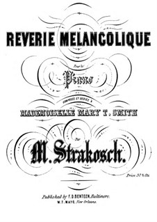 Reverie melancolique: Reverie melancolique by Морис Стракош
