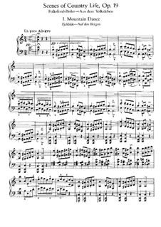 Сцены из сельской жизни, Op.19: No.1-2 by Эдвард Григ