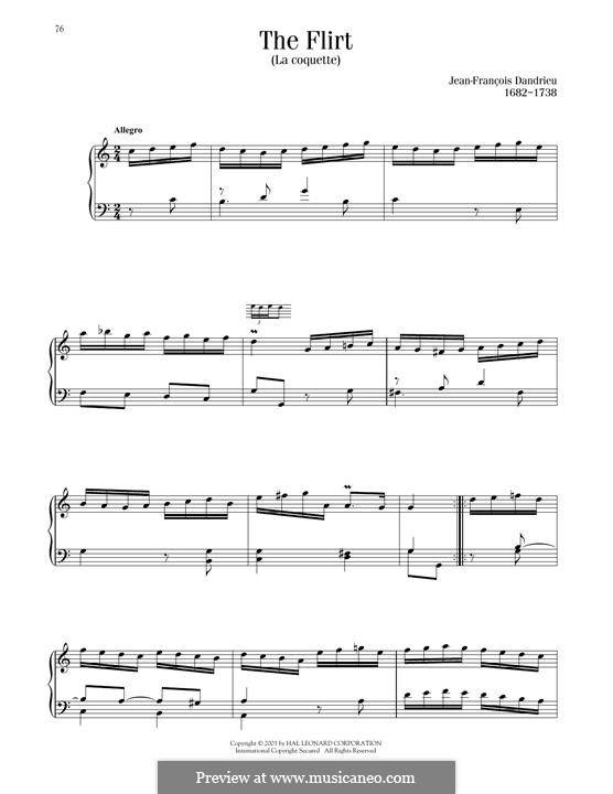 La Coquette (The Flirt): La Coquette (The Flirt) by Жан-Франсуа Дандриё