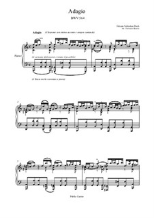 Токката, Адажио и Фуга до мажор, BWV 564: Адажио by Иоганн Себастьян Бах