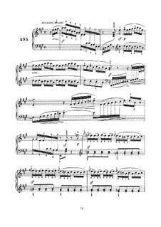 Соната No.495 ля мажор, K.24 L.495 P.80: Для фортепиано by Доменико Скарлатти