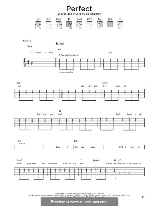 Guitar version: Для одного исполнителя by Ed Sheeran
