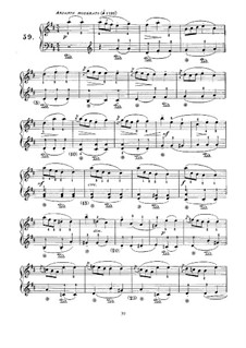 Соната No.59 ре мажор, K.164 L.59 P.274: Для фортепиано by Доменико Скарлатти