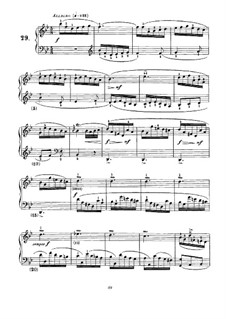 Соната No.29 си-бемоль мажор, K.504 L.29 P.265: Для фортепиано by Доменико Скарлатти