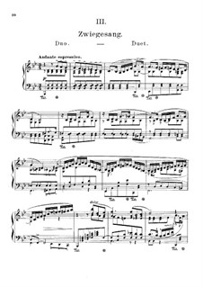 Шесть фантастических пьес, Op.52: No.3 by Мориц Мошковский