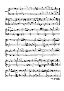 Двадцать менуэтов, D.41: No.9 by Франц Шуберт
