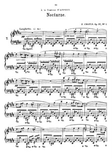 Ноктюрны, Op.27: No.1 in C Sharp Minor by Фредерик Шопен