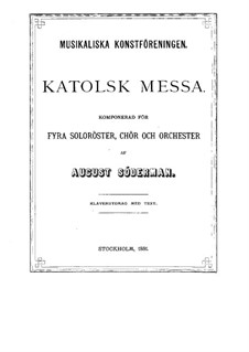 Торжественная месса: Торжественная месса by August Söderman