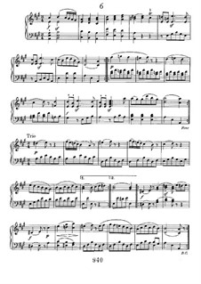 Двенадцать менуэтов, WoO 7: No.6 by Людвиг ван Бетховен