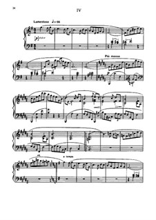 Четыре прелюдии, Op.46: No.4 by Анатолий Лядов