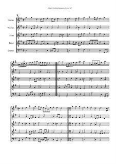 Courtly Masquing Ayres, No.7: Courtly Masquing Ayres, No.7 by John Adson