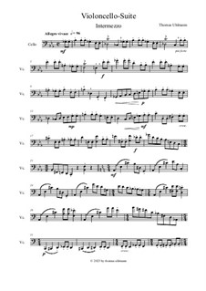 Suite für Violoncello solo, Op.5: 4. Satz Intermezzo by Thomas Uhlmann
